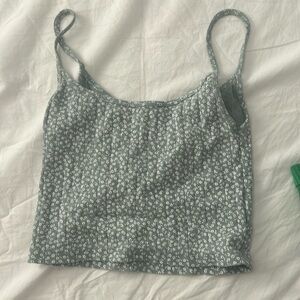 GREEN BRANDY TANK TOP